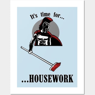 Spartan-Housework Posters and Art